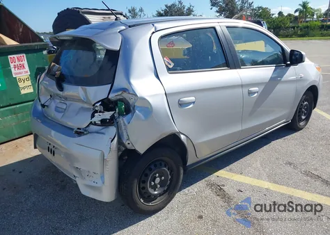 2024 Mitsubishi Mirage Es/Le z USA, uszkodzony, nr VIN ML32AUHJ0RH027968